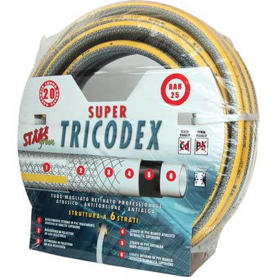 TUBO IRRIGAZIONE MAGLIATO SUPER TRICODEX STARS