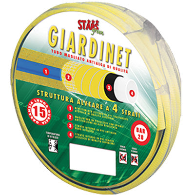 TUBO IRRIGAZIONE MAGLIATO GIARDINET STARS