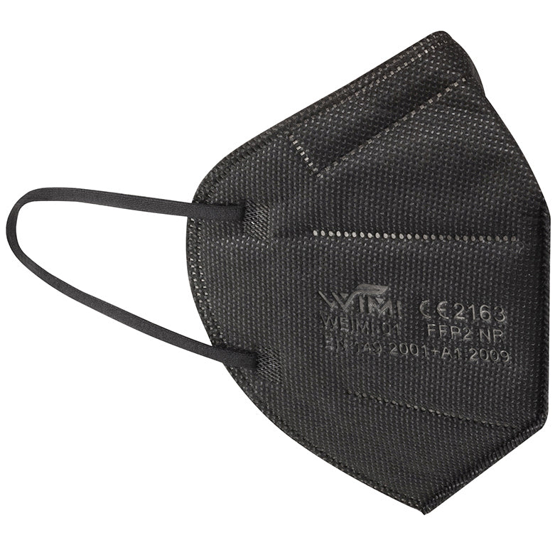 MASCHERINA PIEGHEVOLE FFP2 NERA WIMI/WEIMI-01