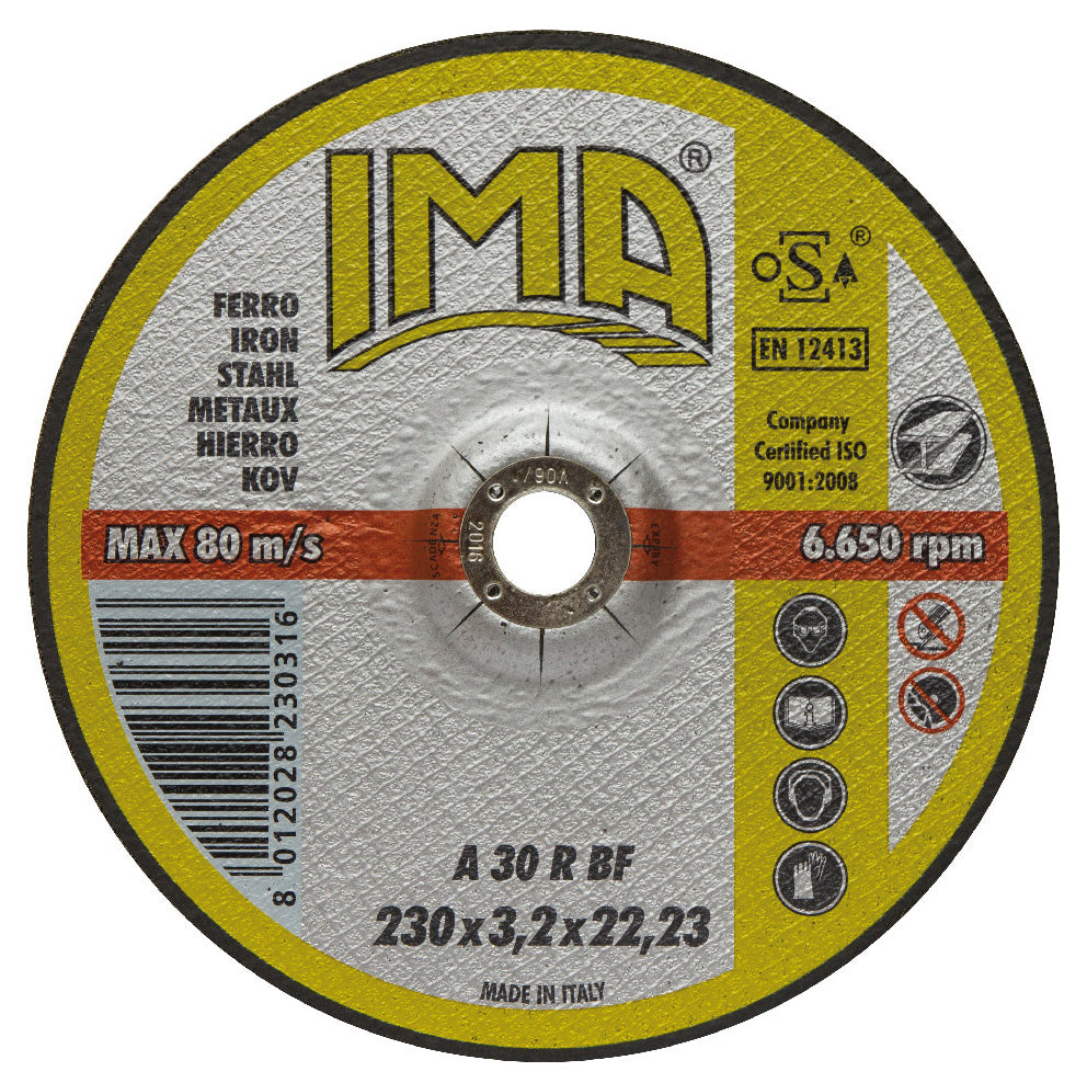 IMA DISCO PER FERRO D.230X3,2