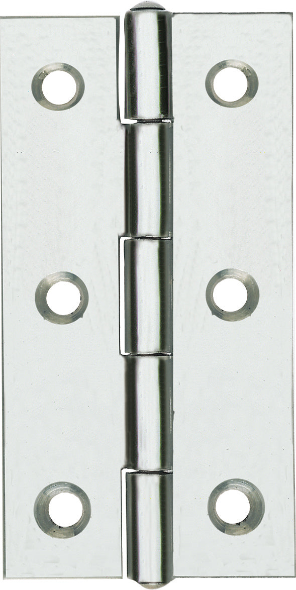 SC CERNIERE INOX STRETTE 2 MM.50X31 (PZ.2)