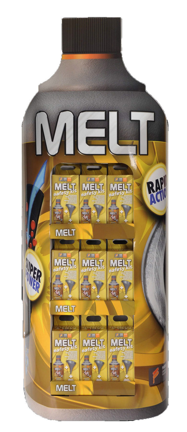 ESPOSITORE A PAVIMENTO MELT VUOTO