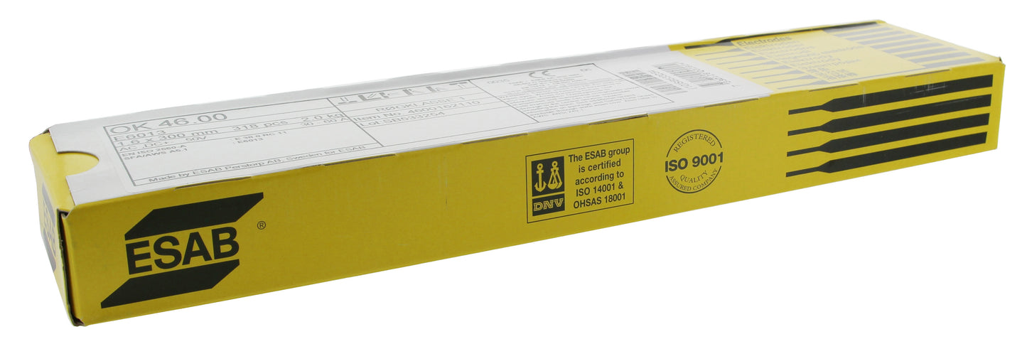 ESAB ELETTR.RUT.46.00 MM.1,6 PZ.318 KG 2,0 GR