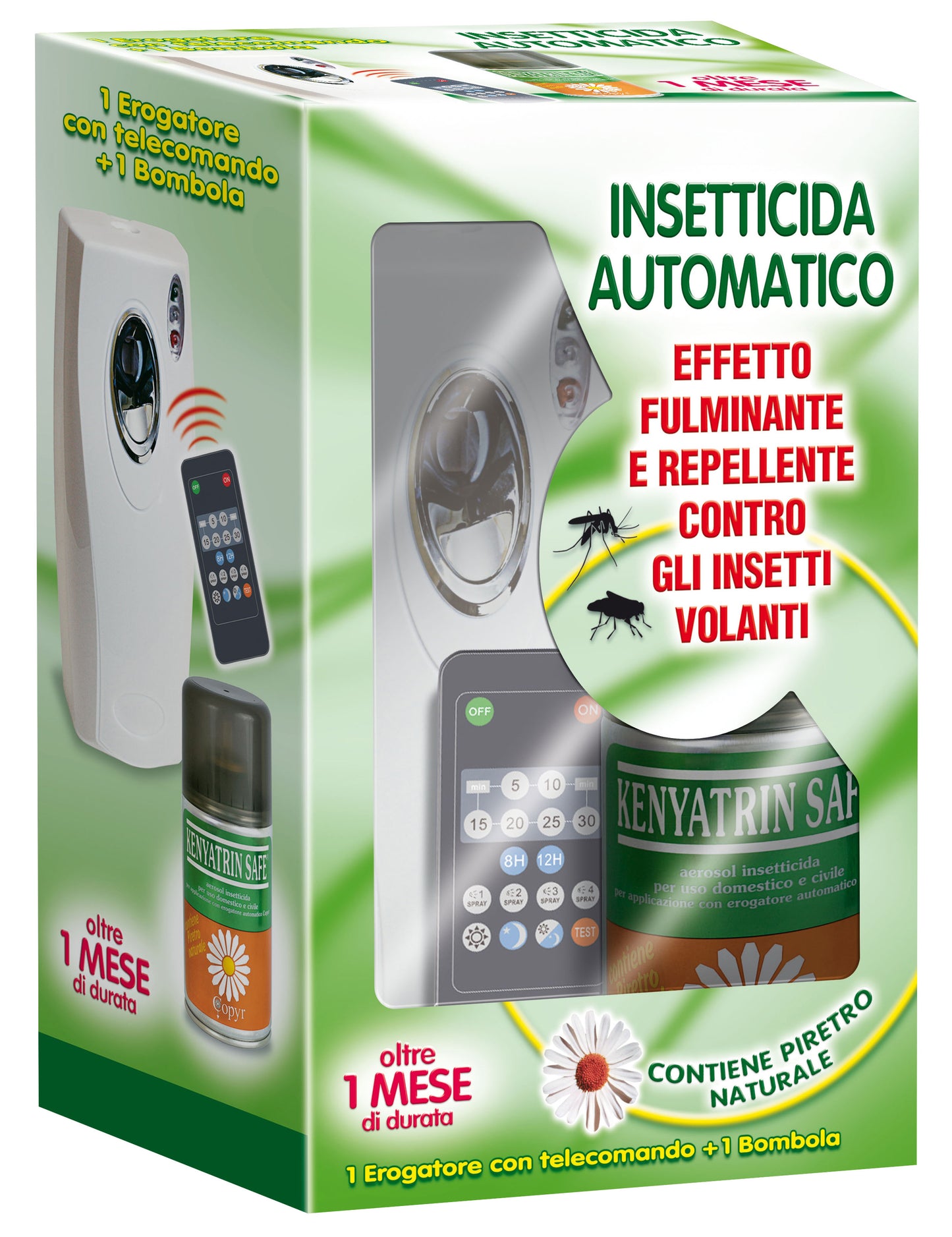 INSETTICIDA AUTOMATICO C/TELECOMANDO + RICAR.