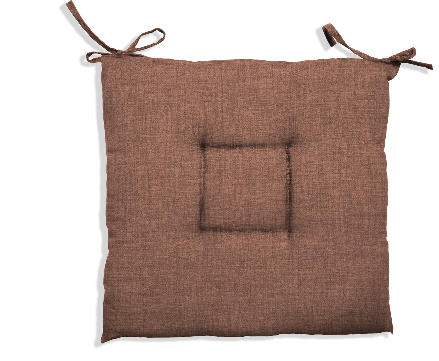 CUSCINO CRETA CM.40X40X5 MARRONE 1551