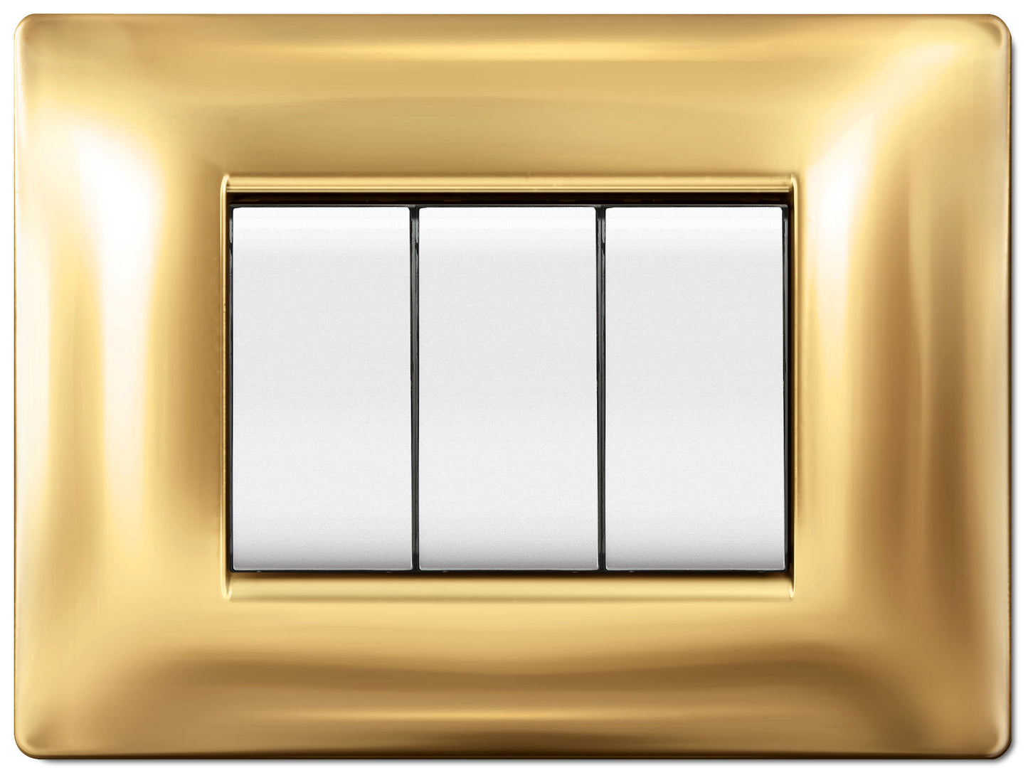 PLACCA LIFE Q MOD.LIVING PLAS.ORO 4P