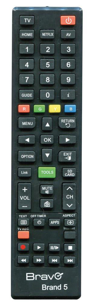 TELECOMANDO X TV BRAVO BRAND 5 PANASONIC