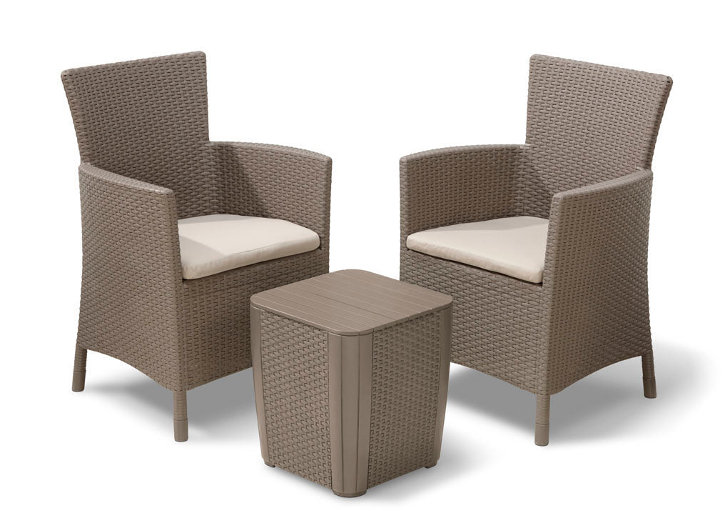 ALLIBERT/KETER SET IOWA BALCONY CAPPUCC.