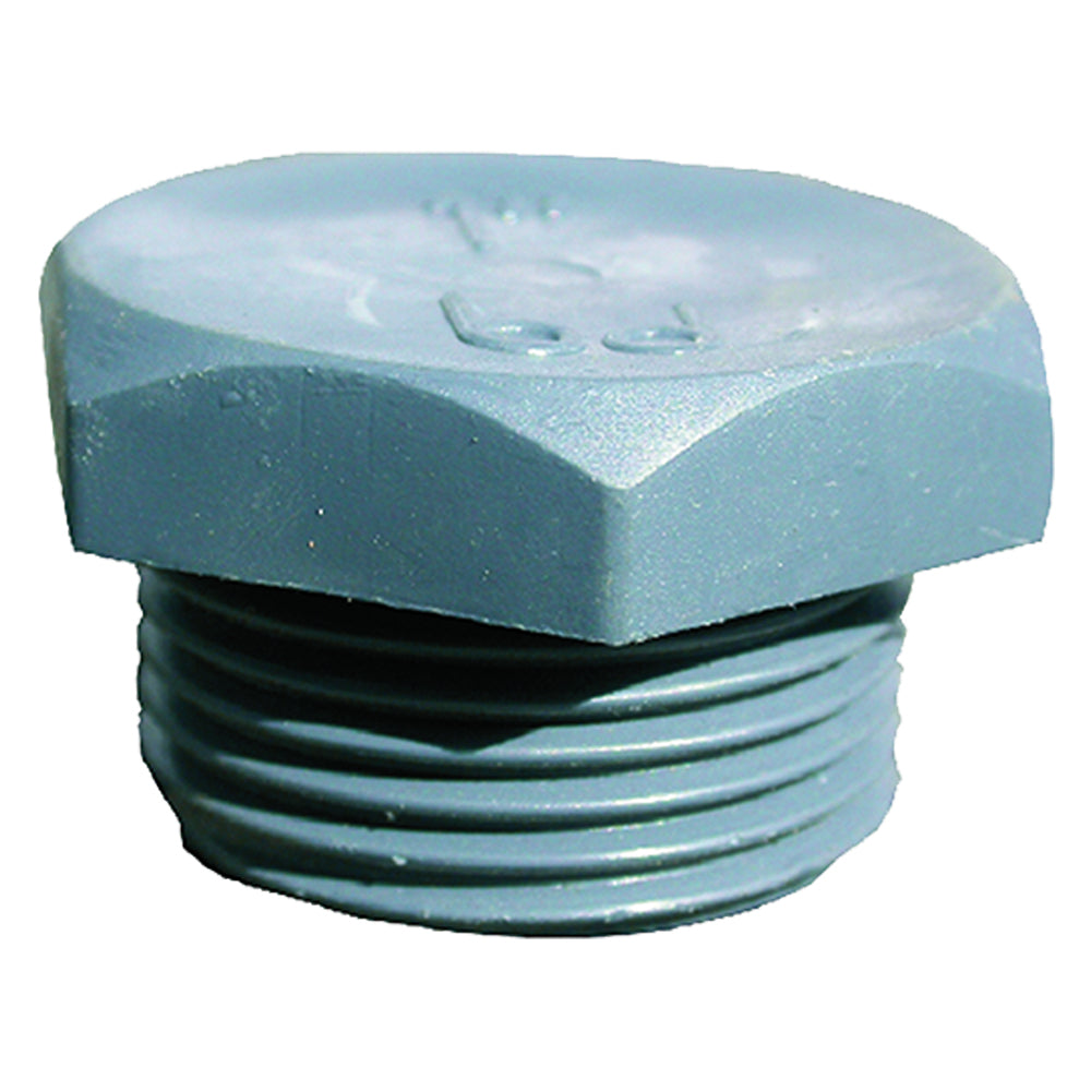 TAPPO PVC TESTA ESAGONALE 1