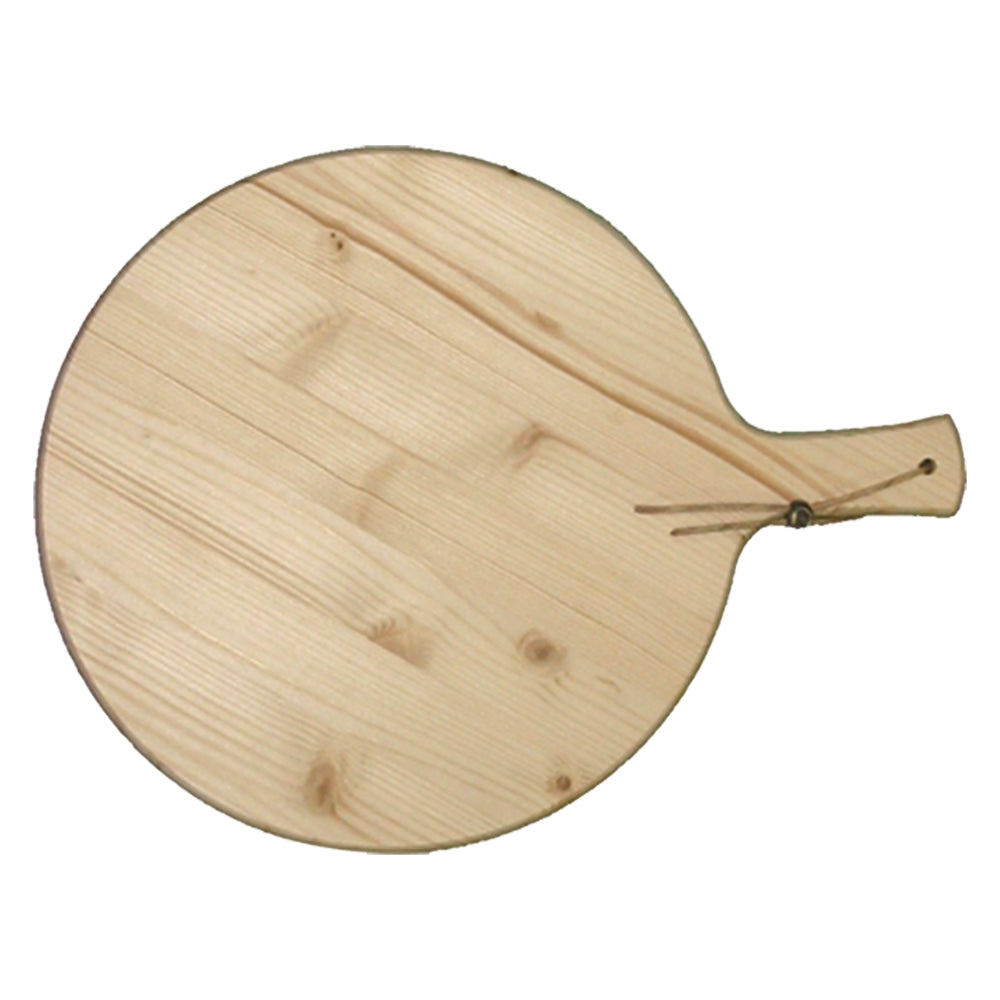 TAGLIERE TONDO CON MANICO ø cm 38 - sp. cm 1,8