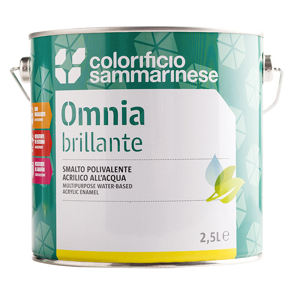 SMALTO ALL'ACQUA 'OMNIA' Lt. 0,750 Oro brillante