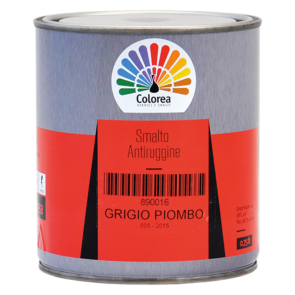 SMALTO ANTIRUGGINE 'COLOREA' Lt. 2,5 Testa di moro