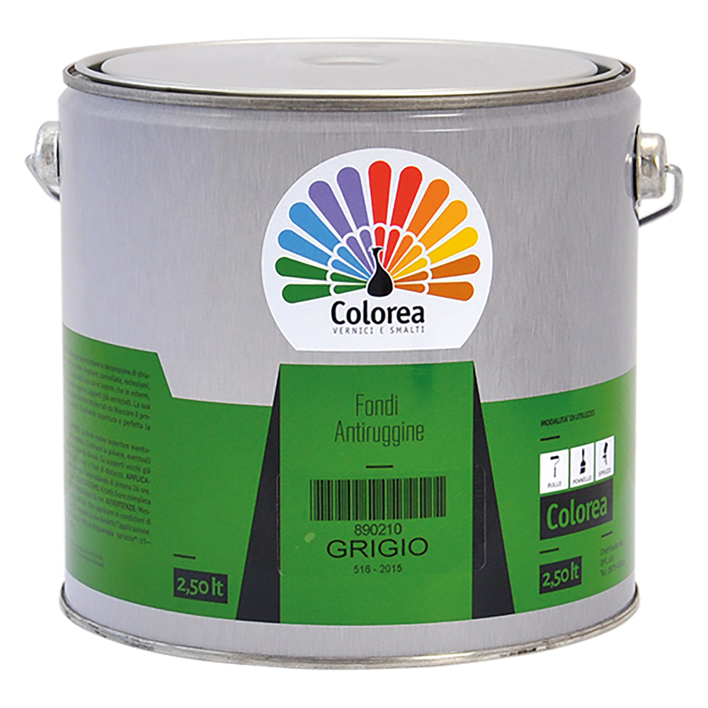 ANTIRUGGINE SINTETICA 'COLOREA' Lt. 2,5 Nero