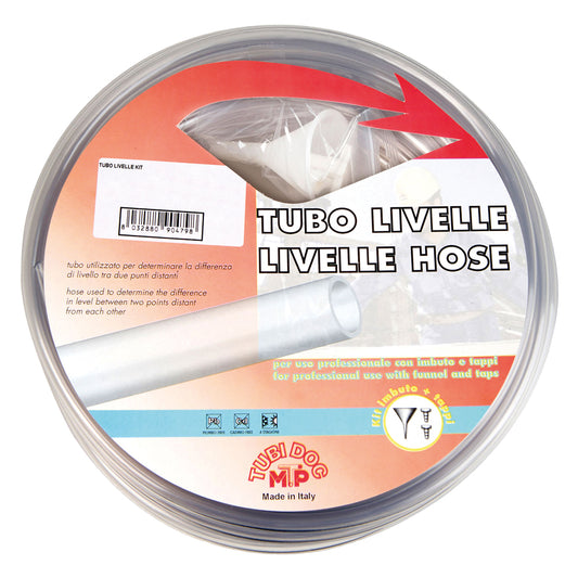 TUBO PER LIVELLO IN KIT ø 10 x 14 mt 25