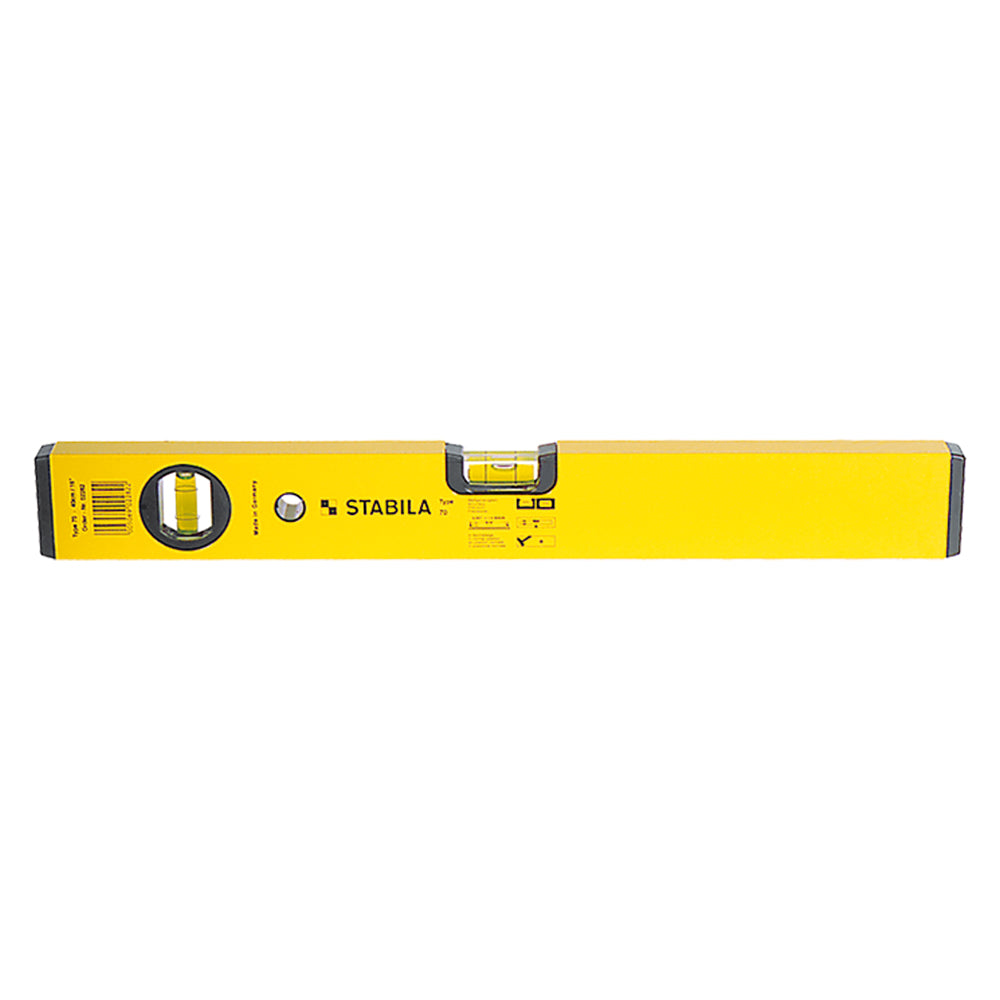 LIVELLA A DUE FIALE '70' cm 200 x 5 x 2,1