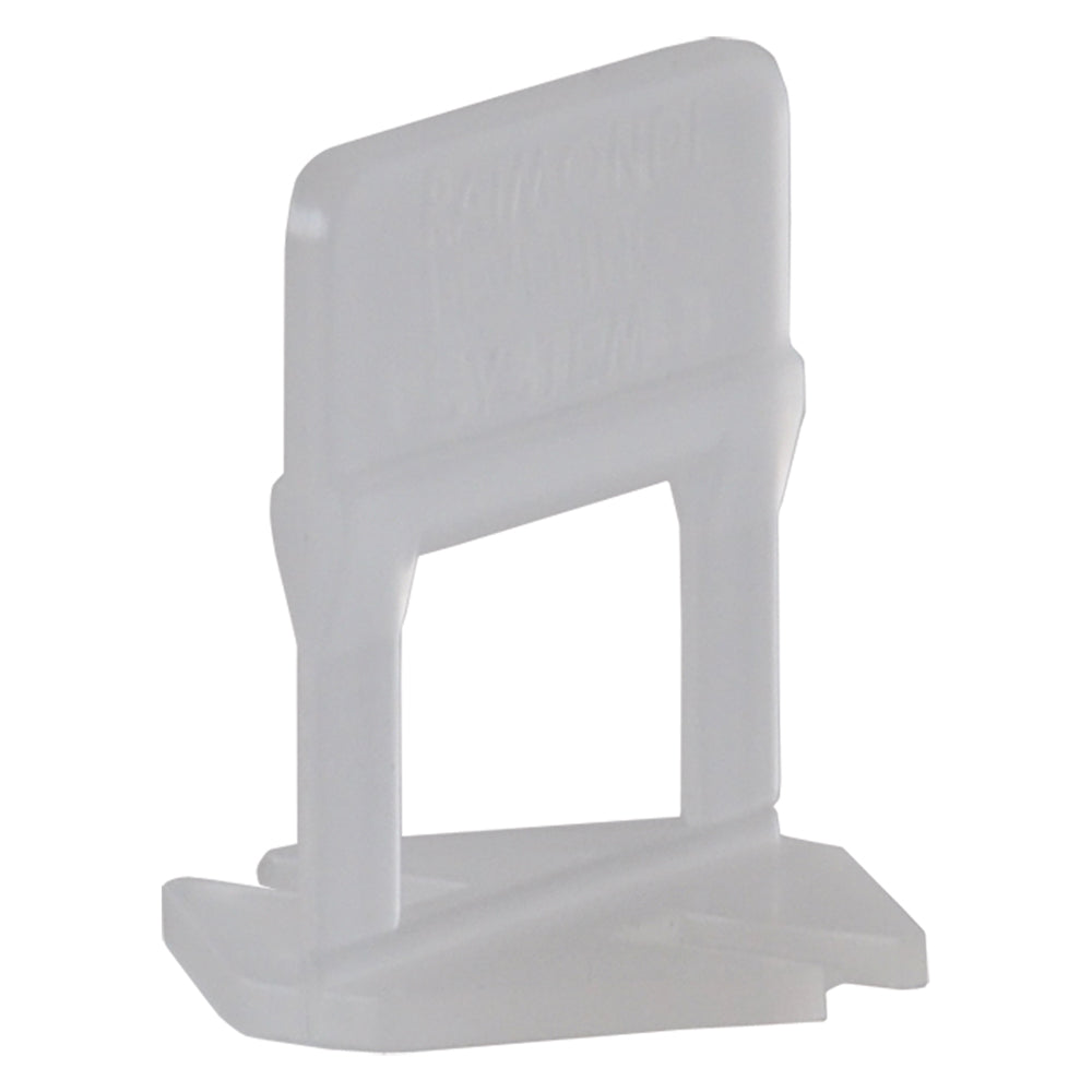 BASE LIVELLANTE CON FERITOIA PER CUNEO H. mm 20 - fuga 1,5 mm - cf. 400 pz
