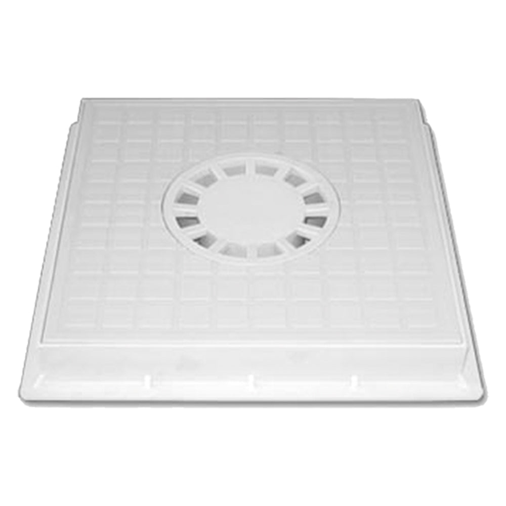 CHIUSINO CON SIFONE CENTRALE cm 40 x 40