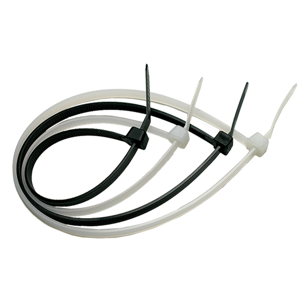FASCETTA A STRAPPO PER CABLAGGIO mm 4,8 x 360 pz 100 - bianco