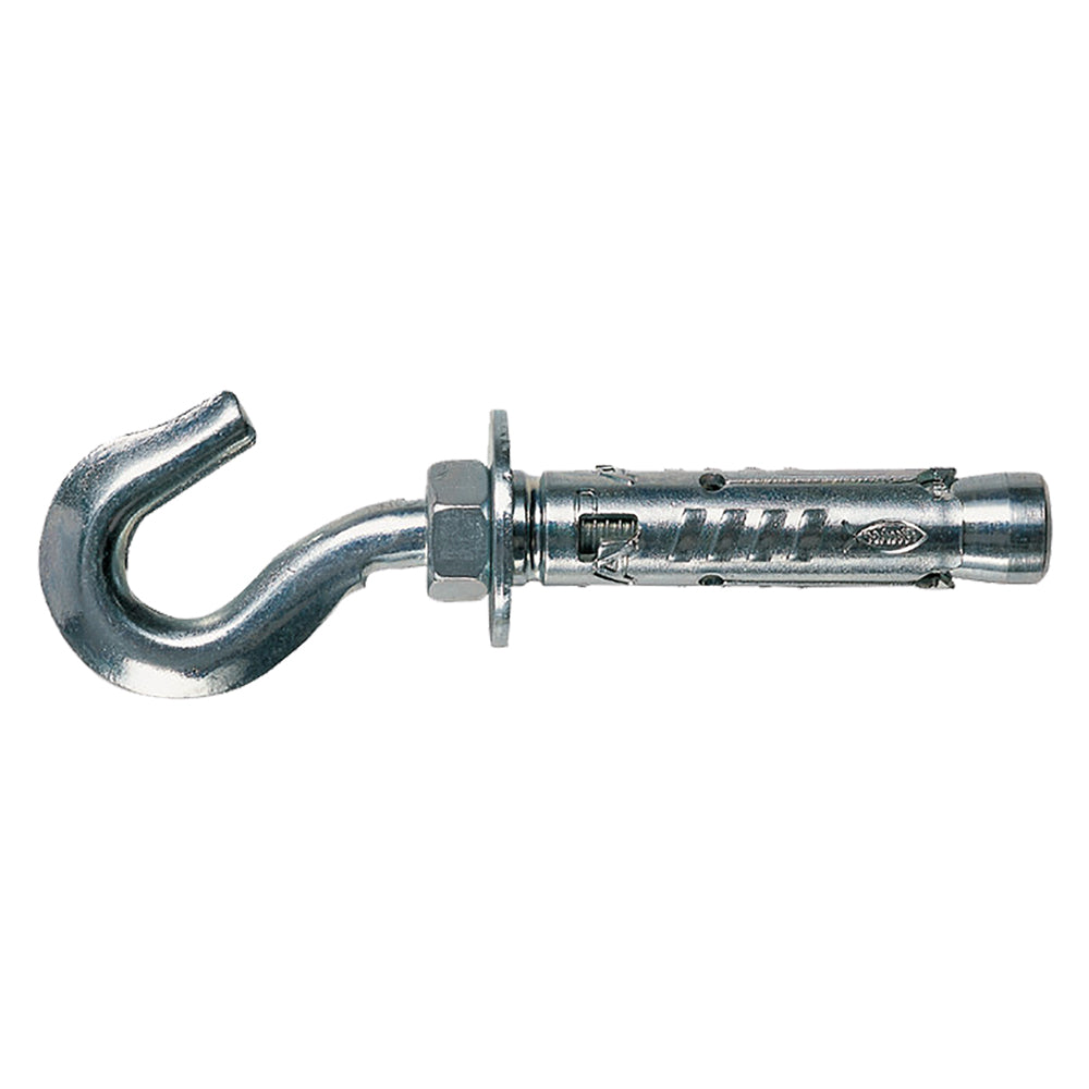 TASSELLO ACCIAIO CON GANCIO 'TA M-G' TA M10G Ø 15 x 69 mm - M10 x 77