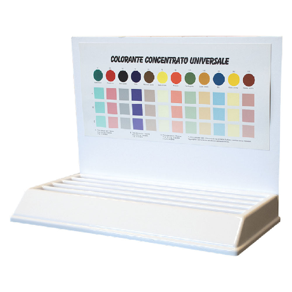 ESPOSITORE DA BANCO COLORANTI 'COLOREA'