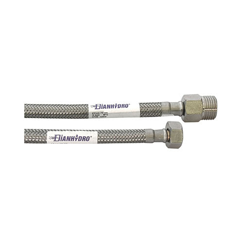 FLESSIBILE INOX MODELLO PROLUNGATO CM. 020