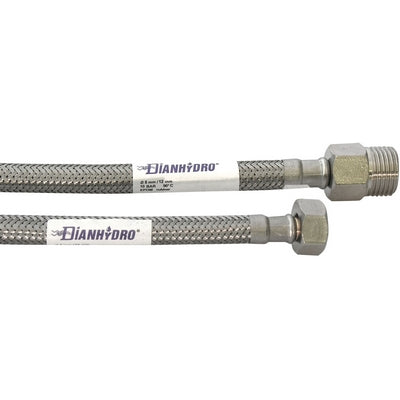 FLESSIBILE INOX MODELLO PROLUNGATO CM. 35