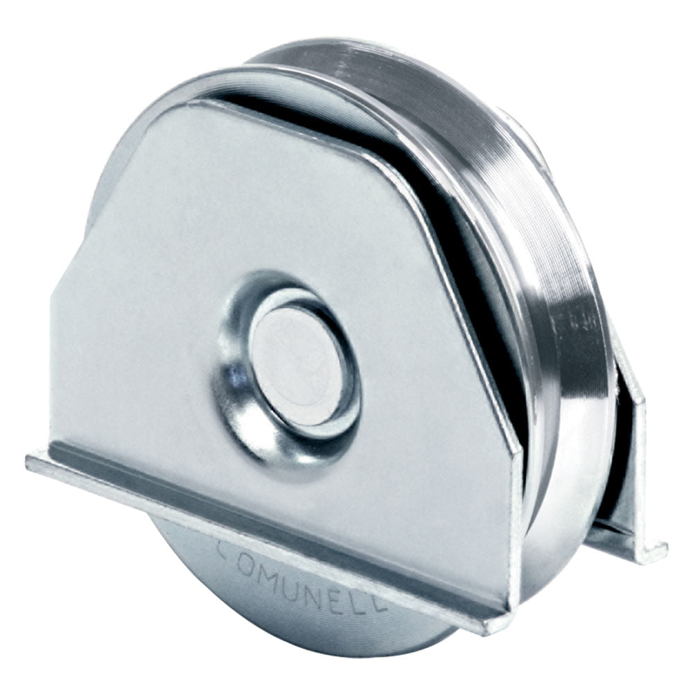 RUOTA PER CANCELLI GOLA A 'Y' ART. 330Y Ø 137 - portata 240 kg