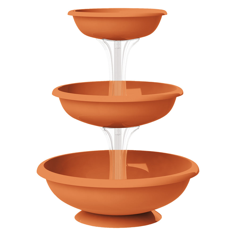 CIOTOLA PER FIORI 'FONTANA' Ø cm 30/40/50 - bianco