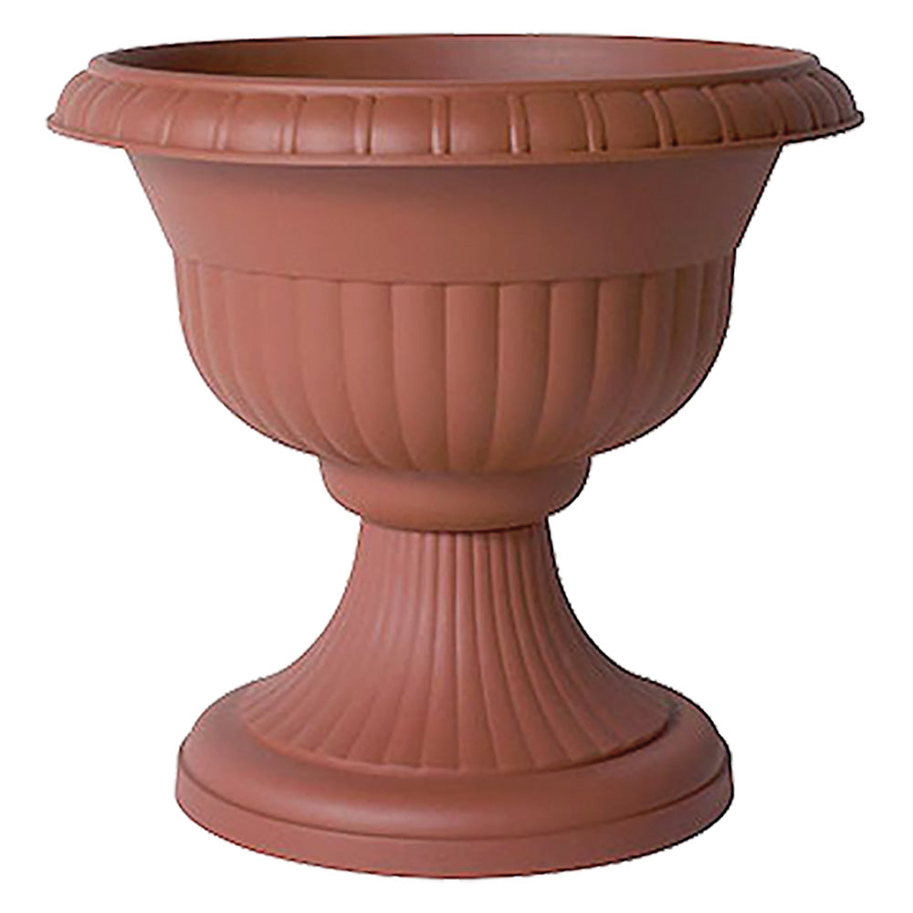 VASO CON SUPPORTO Ø cm 30 x h.30 lt.6,5 - coccio