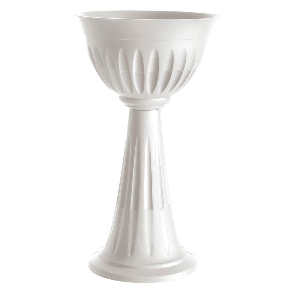 VASO PVC A COLONNA Ø cm 43 x h.74,5 lt.20 - grigio