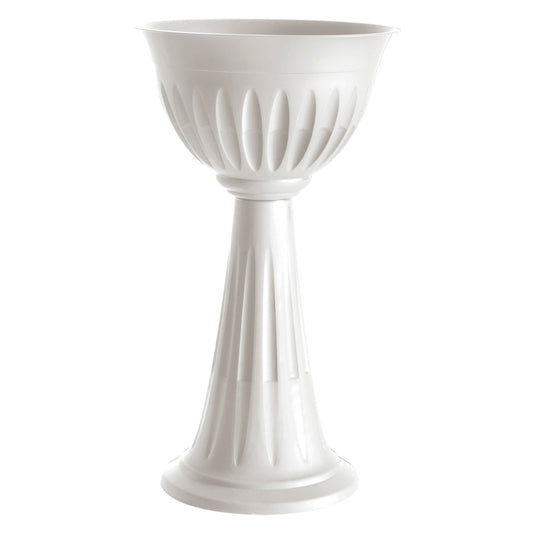 VASO PVC A COLONNA Ø cm 43 x h.74,5 lt.20 - grigio