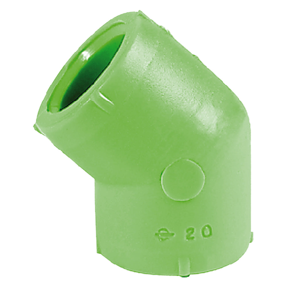 GOMITO A 45° LISCIO FF ø 20