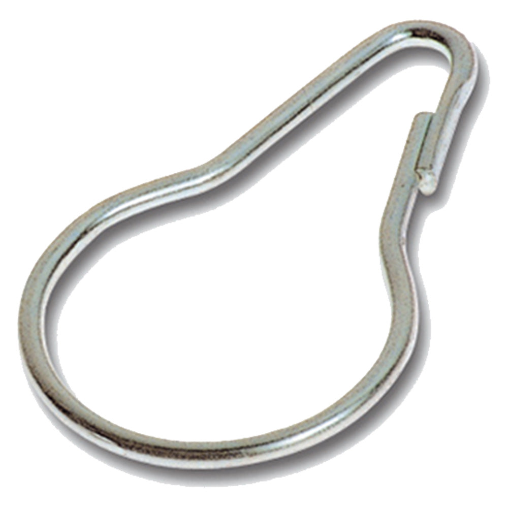 GANCI PER TENDA DOCCIA Ø mm. 30,5 medio - cf.100 pezzi