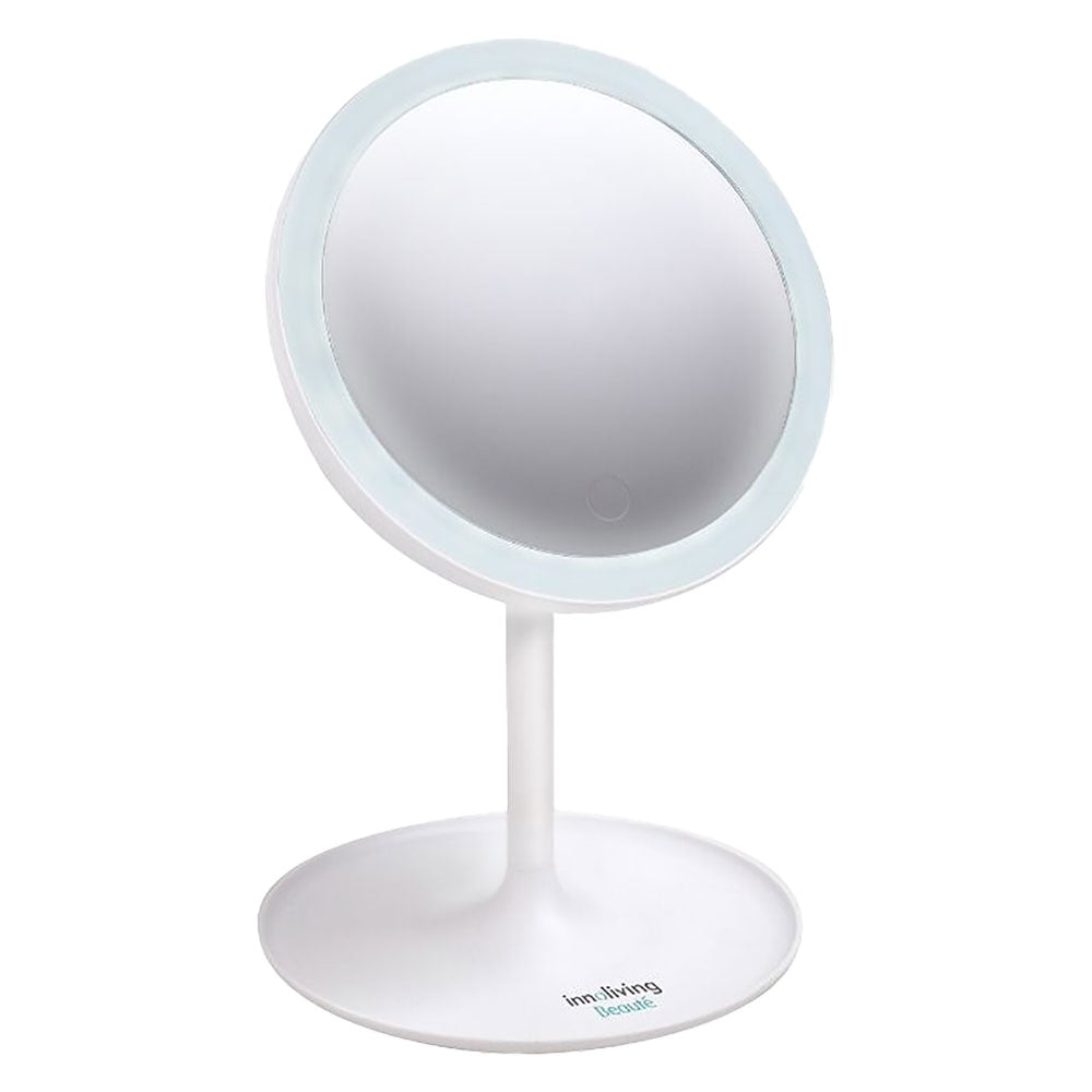 SPECCHIO LUMINOSO DA BAGNO Ø 15 cm - colore bianco