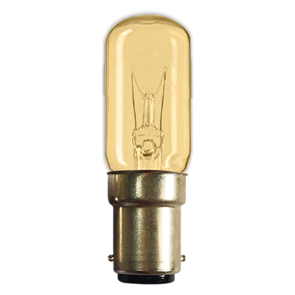LAMPADINA AD INCANDESCENZA 'TUBOLARE' 15W B15D - mm 17 x 57