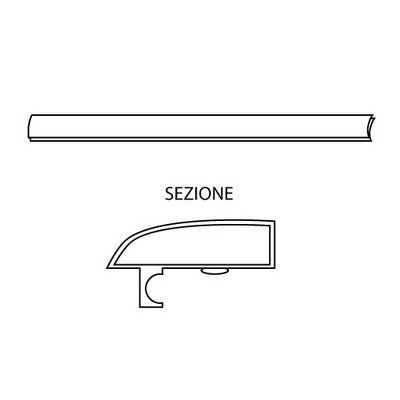 RICAMBIO PROFILO ORIZZONTALE LINEA OXYGEN NICCHIA