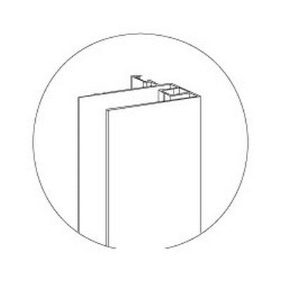 RICAMBIO PROFILO VERTICALE PER LINEA OXYGEN NICCHIA