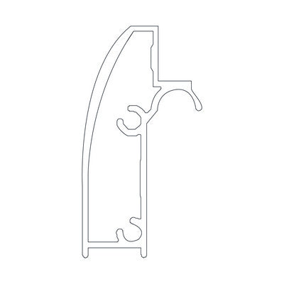 RICAMBIO PROFILO CIRCOLARE ORIZZONTALE GTBC