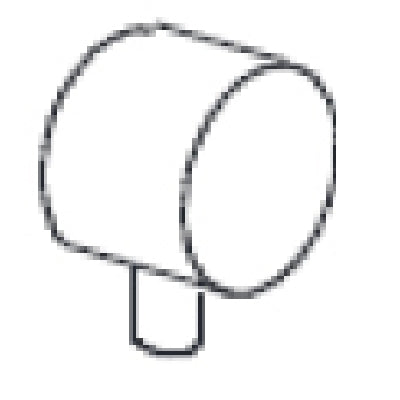 MANOPOLA P/ART. 100-PAF-B/ 100-PALI-B/N