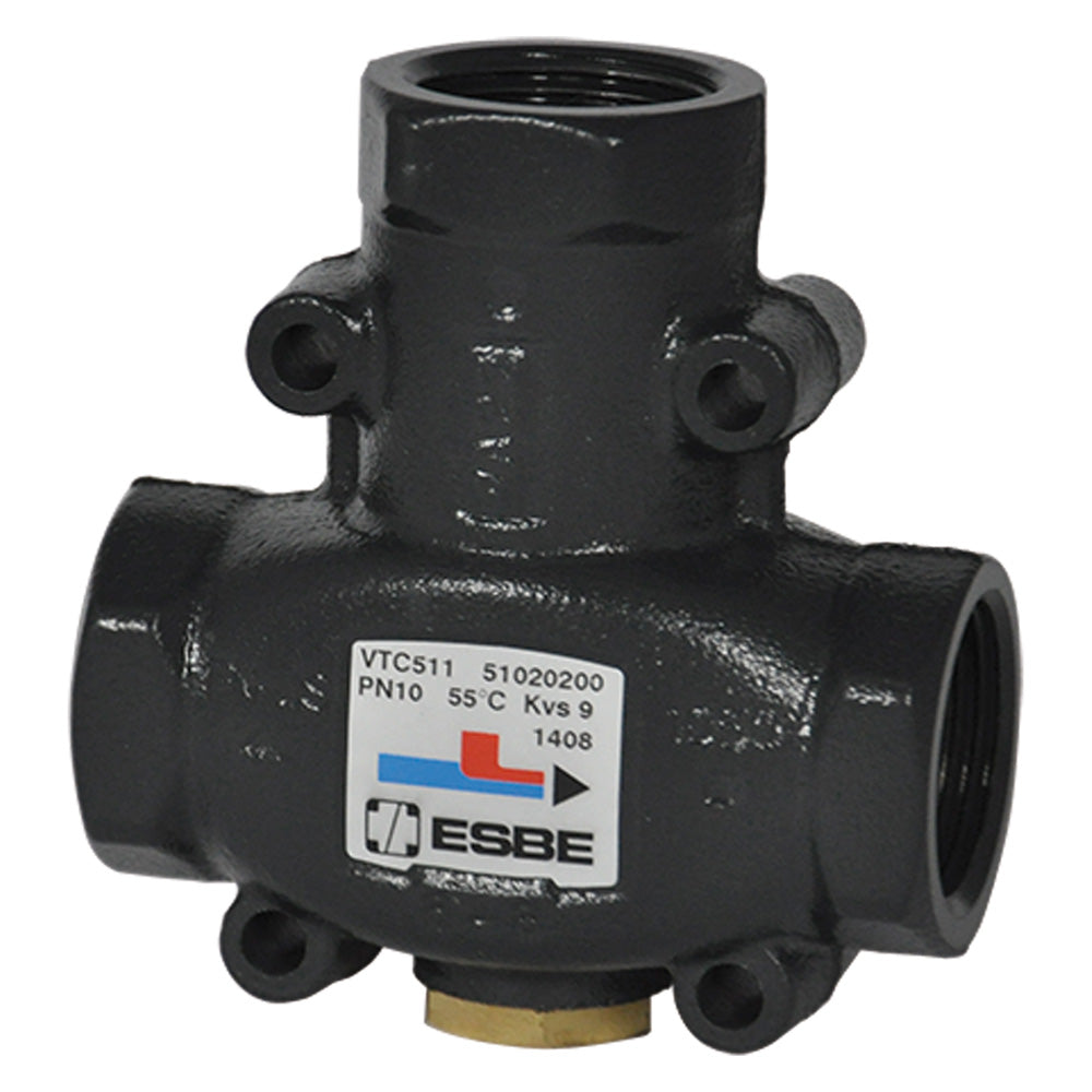 VALVOLA ANTICONDENSA PER TERMOSTUFE 'VTC511' att. 1F / DN25 - apertura 55° C