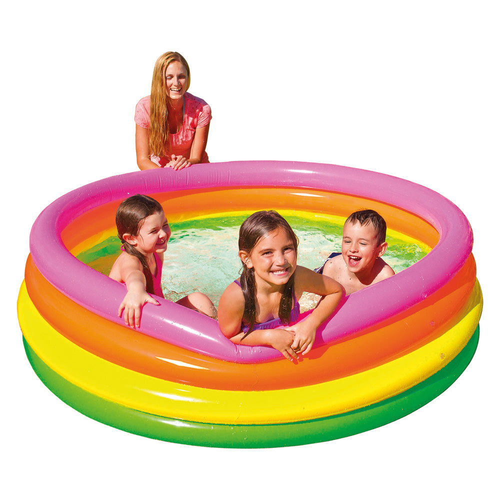 PISCINA GONFIABILE 'ARCOBALENO' ø cm 168 x h.46