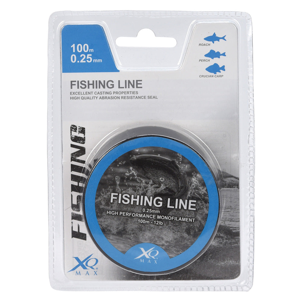 FILO NYLON PER PESCA Ø mm 0,35 x 100 mt. - trasparente