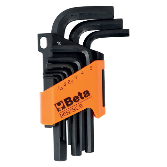 SERIE CHIAVI ESAGONALI ART. 96N/SC 9 pz 9 ( 1,5 ÷ 10)