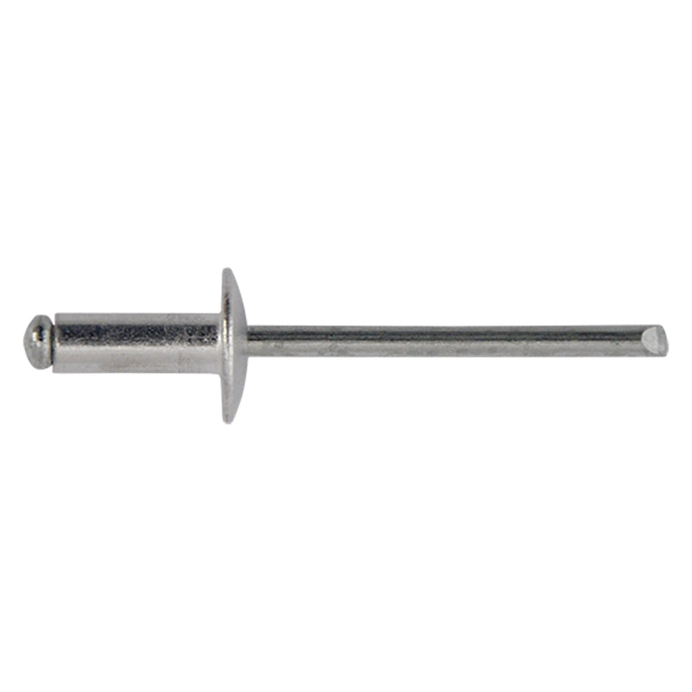 RIVETTO A STRAPPO IN ALLUMINIO 4,8 x 20 - Ø testa 14 cf. 500 pz