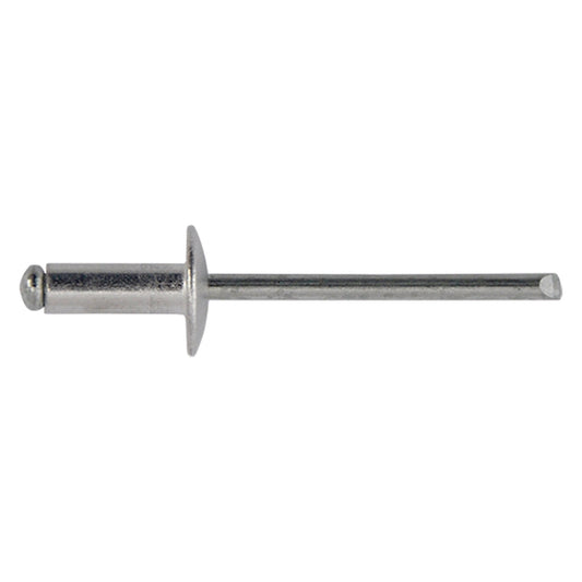 RIVETTO A STRAPPO IN ALLUMINIO 4,8 x 20 - Ø testa 14 cf. 500 pz