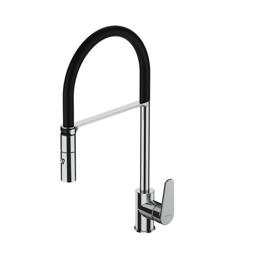 MISCELATORE LAVELLO SEMI-PRO SMERALDO C/DOC. METALLO E CANNA PVC