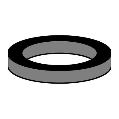 10 PZ GUARNIZIONI IN GOMMA PER CARTUCCIA INTERNA Misura: M22 - 16 x 20,8 x 1,5 mm