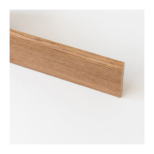 10 x BATTISCOPA  70X10 MM MDF 240 CM ROVERE MEDIO