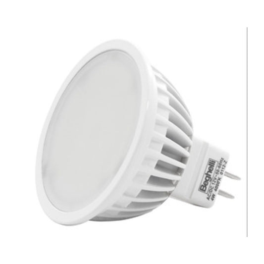 10 x BEGHELLI LED MR16  12V  4W 56033  CALDA