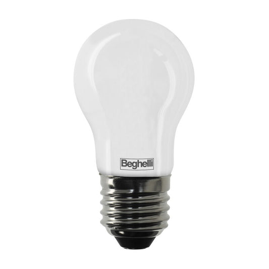 10 x BEGHELLI LED TV SFERA E27  6W 56544 CALDA 3000K